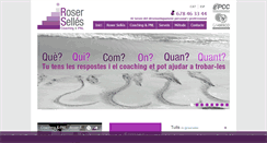 Desktop Screenshot of coaching-roserselles.com